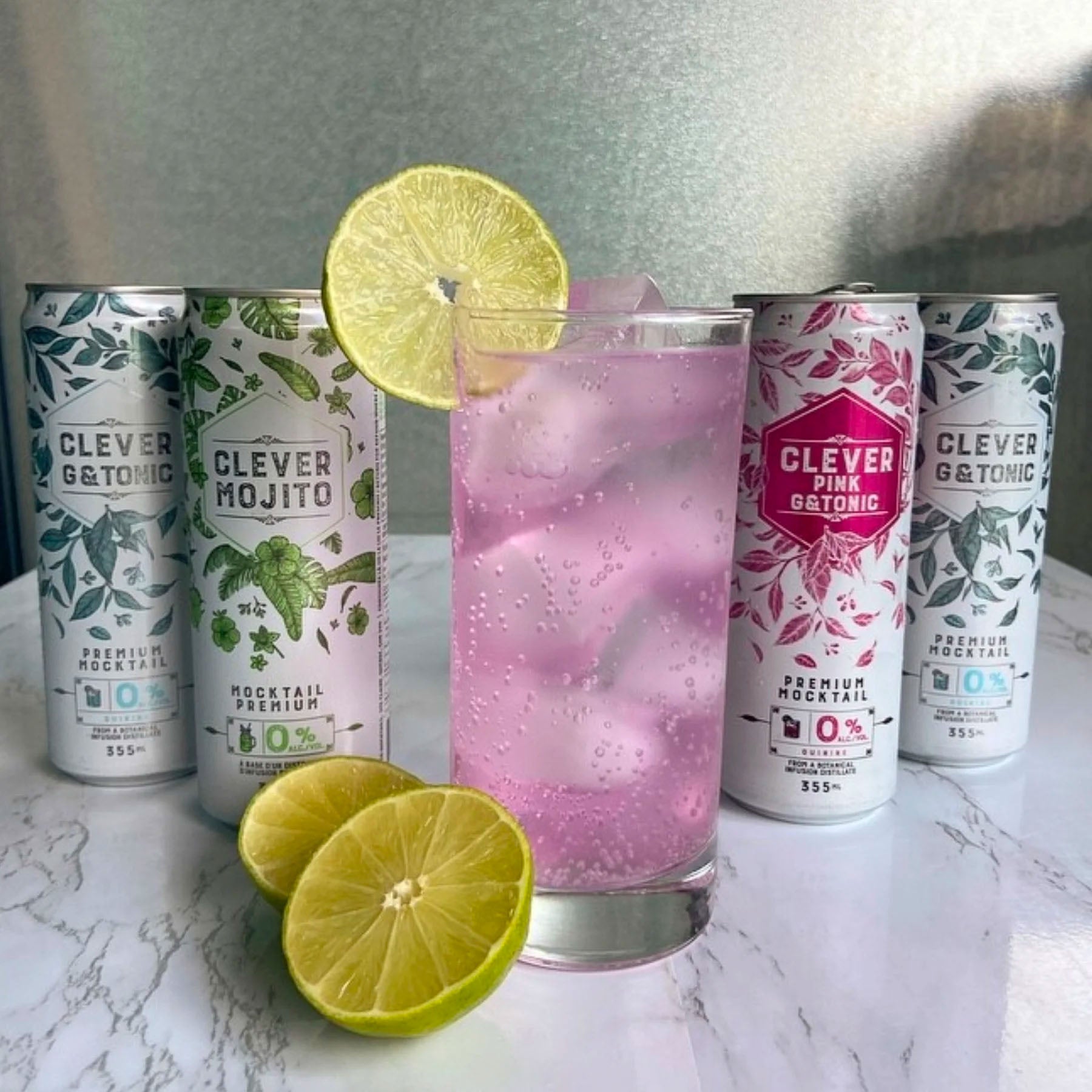 Clever Pink G&T 12x355 ml