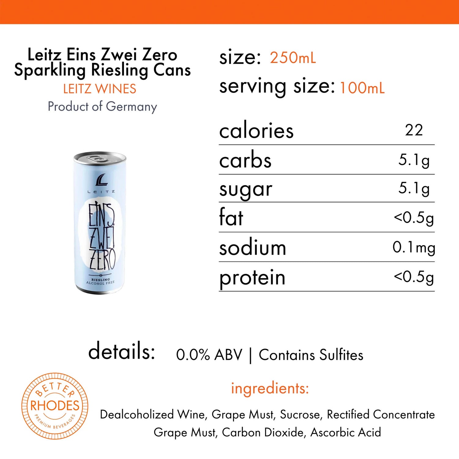Leitz Sparkling Riesling 24x250 ml