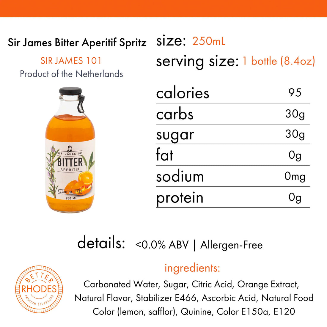 Sir James Bitter Aperitif 12x240 ml